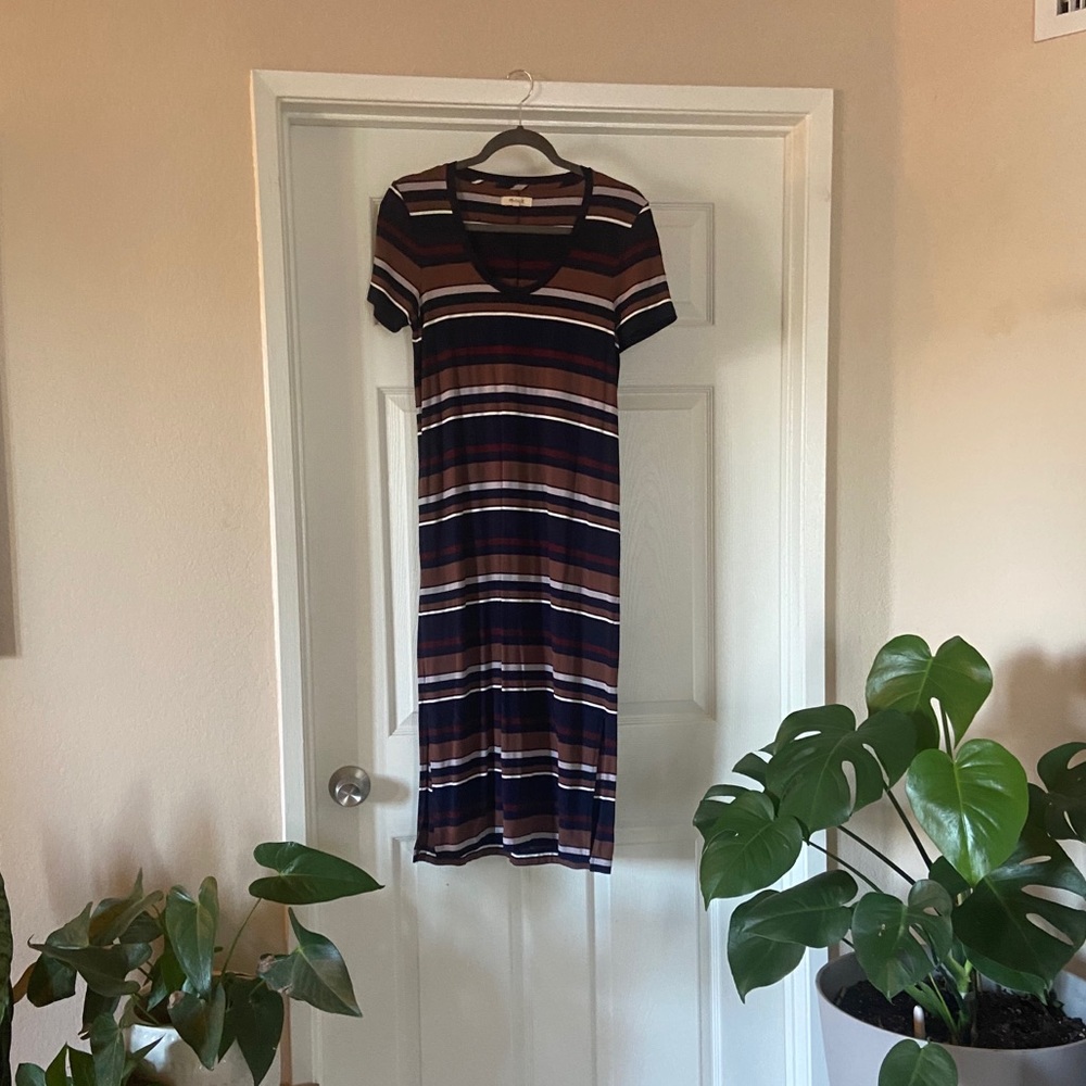 💫Madewell scoop-neck midi length t-shirt dress 💫